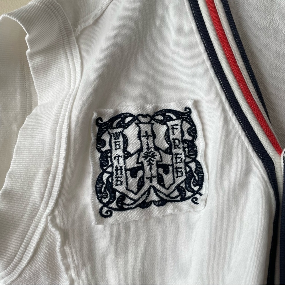 WE THE FREE Ivy Vest Women's XS 100% Cotton Oversized Slouchy Preppy - Picture 5 of 8